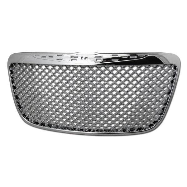 【並行輸入品】Topline Autopart クロムメッシュ フロントフード バンパー グリル A...
