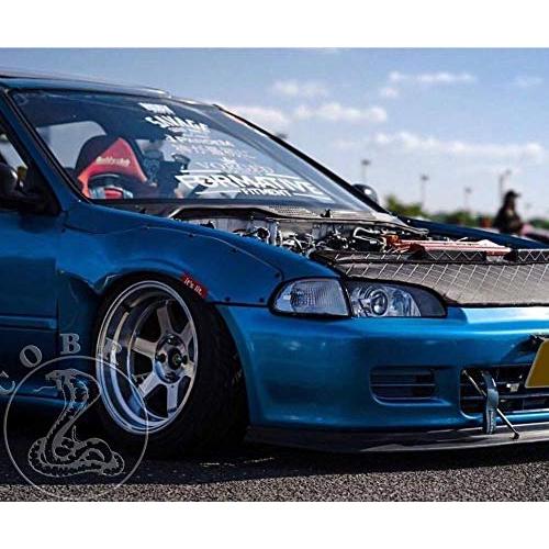 【並行輸入品】Cobra Auto Accessories カーフードブラ ダイヤモンド付き ホンダ...