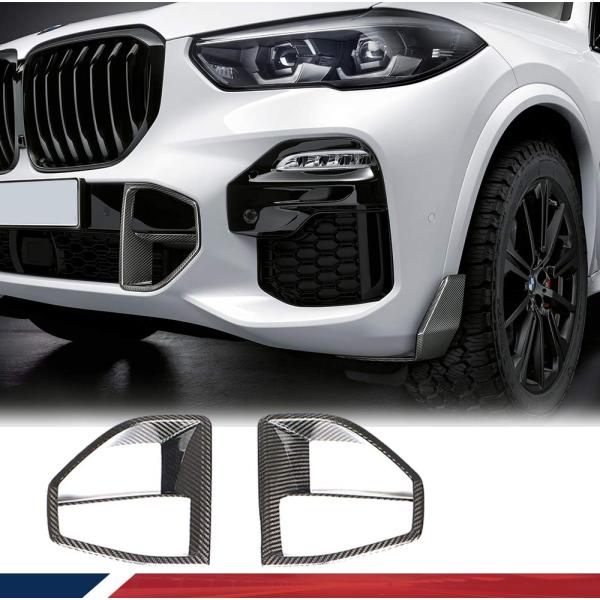 【並行輸入品】JC SPORTLINE X5 M スポーツCF フロントバンパー ベントトリムカバー...