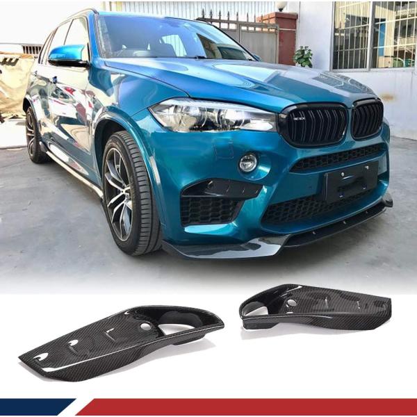 【並行輸入品】JC SPORTLINE カーボンファイバーフォグランプカバー フロントバンパーフォグ...