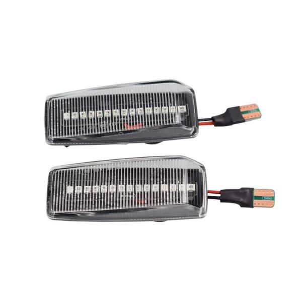 【並行輸入品】 Hacreyatu Smoked Lens Full LED Front Fende...
