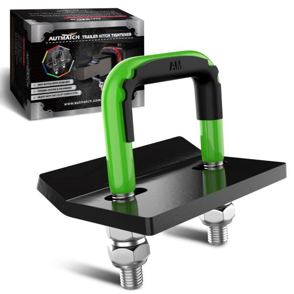 【並行輸入品】AUTMATCH ヒッチ締め具 ガタつき防止クランプ、3.81センチおよび5.08セン...