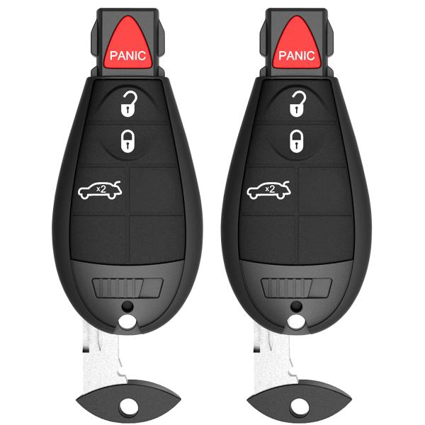 【並行輸入品】 Remote Key Fob 4 Button Trunk Compatible f...