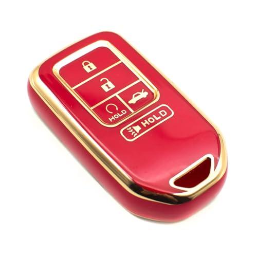 【並行輸入品】 FEYOUN Key Fob Cover Compatible with Honda...