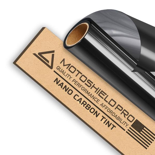 【並行輸入品】 MotoShield Pro 5% VLT Nano Carbon Car Wind...