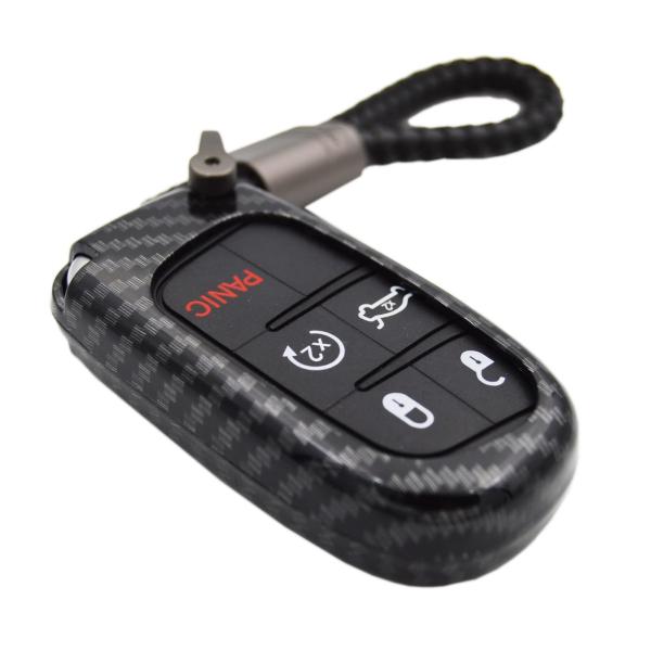 【並行輸入品】 Key Fob Cover Case for Dodge Challenger Ch...