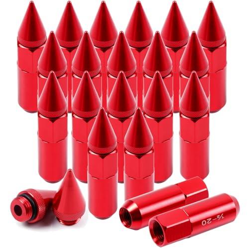 【並行輸入品】SCITOO 20個 1/2インチ 20 ホイールラグナットセット 高さ60mm*30...