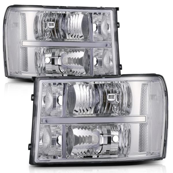 【並行輸入品】M AUTO ヘッドランプアセンブリ 07 08 09 10 11 12 13 GMC...