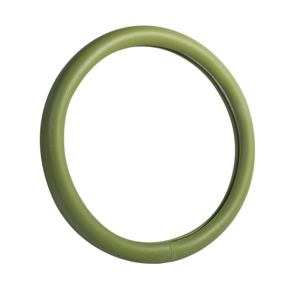 【並行輸入品】VARGTR 車用ハンドルカバー ユニバーサル 15インチ プレミアムレザーカーハンド...