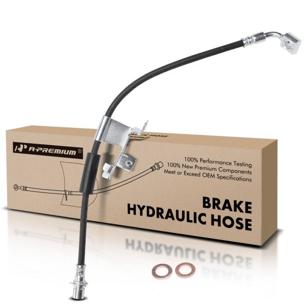 【並行輸入品】A Premium フロント助手席側ブレーキ油圧ホース キャデラック、シボレー、GMC...