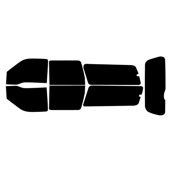 【並行輸入品】 True Line Automotive Precut Car Window Tin...