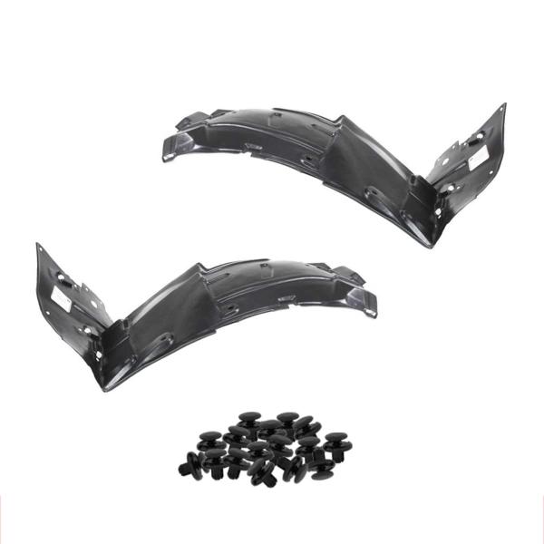 【並行輸入品】 Parts N Go Fender Liner Set w/Clips for 20...