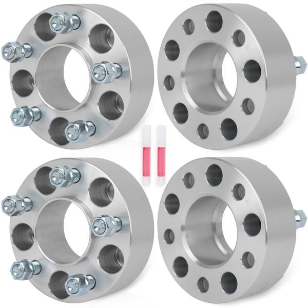 【並行輸入品】 WHEELTECH 5 Lug Wheel Spacers 5x115 2 inch...