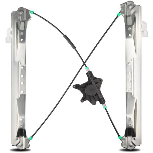 【並行輸入品】フロント助手席側パワーウィンドウレギュレーター モーターなし 交換用 Chr ysle...