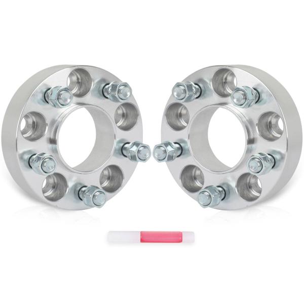 【並行輸入品】 cciyu Wheel Spacers 5 Lug 2PCS 1.5 inch 38...