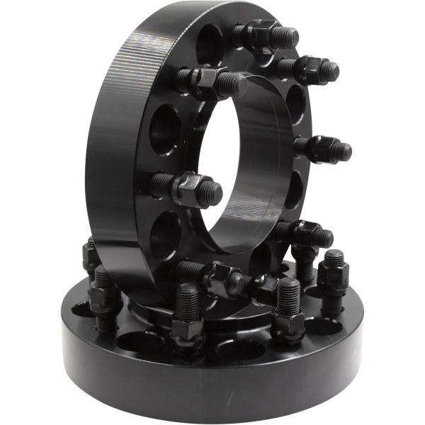 【並行輸入品】ホイールアクセサリーパーツ 2個 ハブセントリックホイールスペーサー 8オン6.50 ...