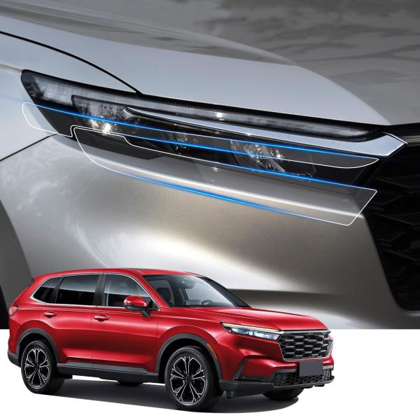 【並行輸入品】 Car Headlight Protection Film for Honda CR...