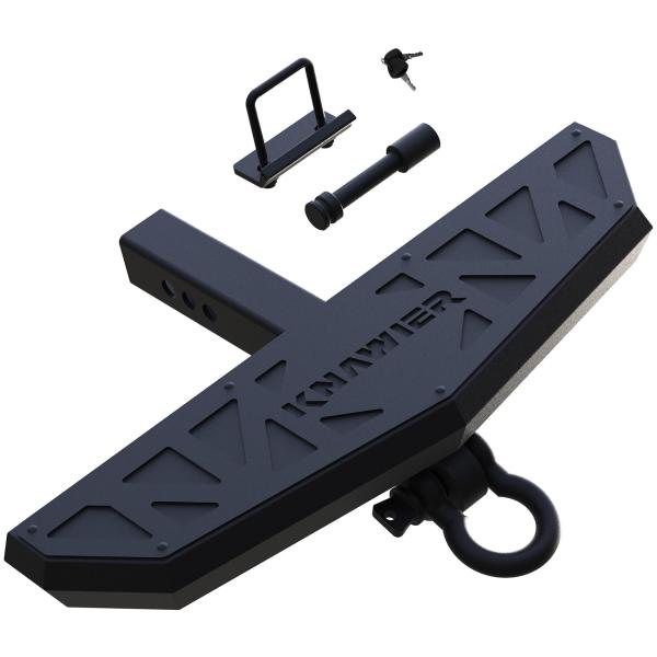 【並行輸入品】KNAWIER ヒッチステップ SUV&amp;ピックアップトラック&amp;バン対応 2インチヒッチ...