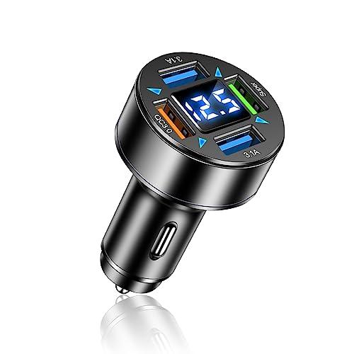 【並行輸入品】 Car Charger,4 Ports Fast Car Charger with ...