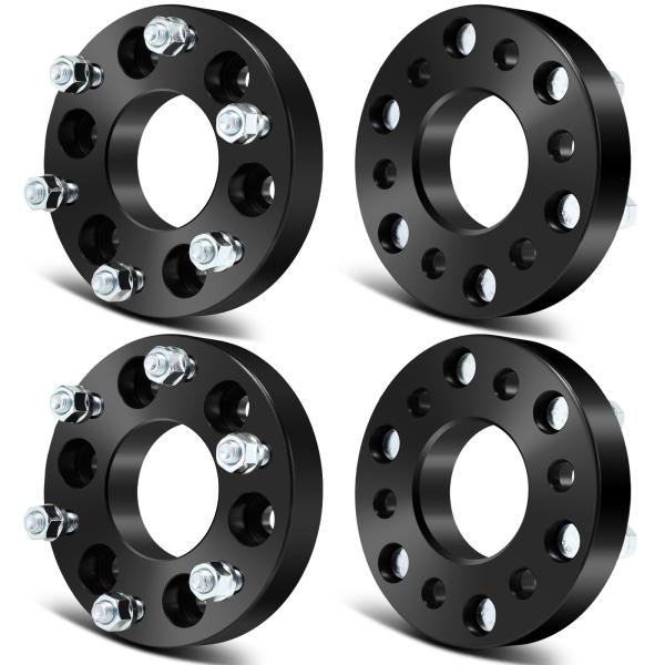 【並行輸入品】SCITOO ホイールアダプター 4個 6x5   6x5.5 1.25インチ ボア ...