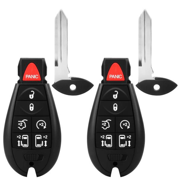 【並行輸入品】 Key Fob Replacement fit for Dodge Grand Ca...