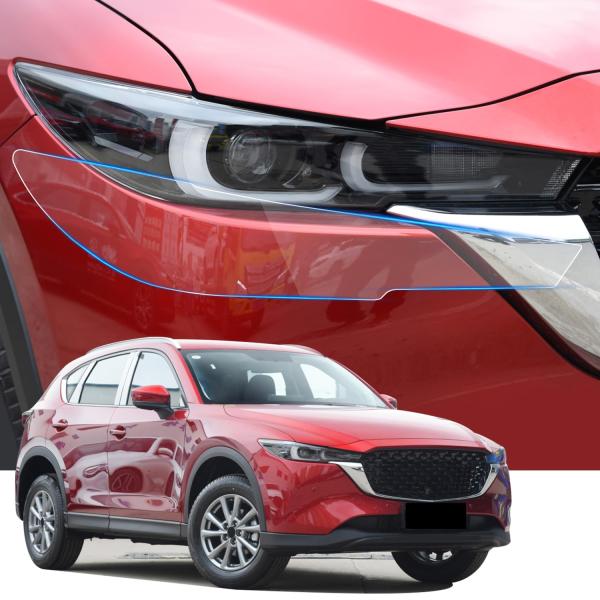 【並行輸入品】 LUNQIN Car Headlight Protection Film for M...