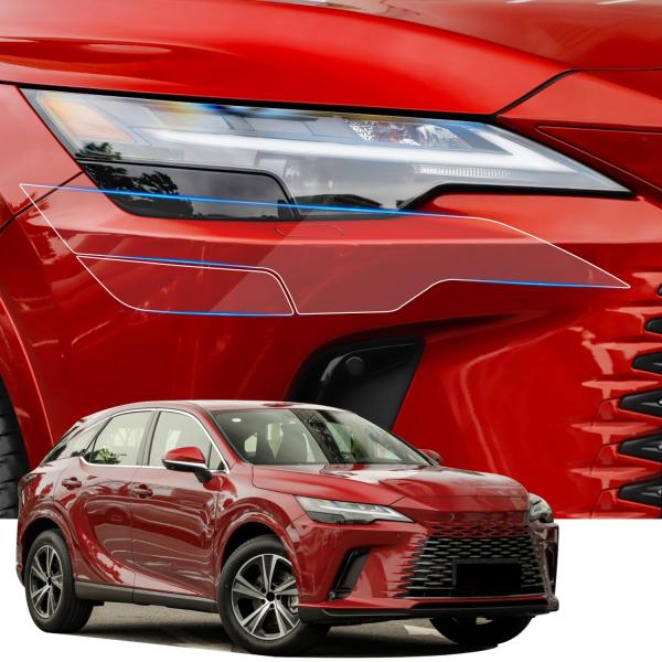 【並行輸入品】 Car Headlight Protection Film for Lexus RX...