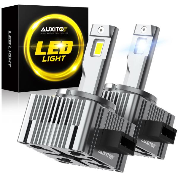 【並行輸入品】 AUXITO D1S D1R Bulbs, 24000Lumens 120W 600...