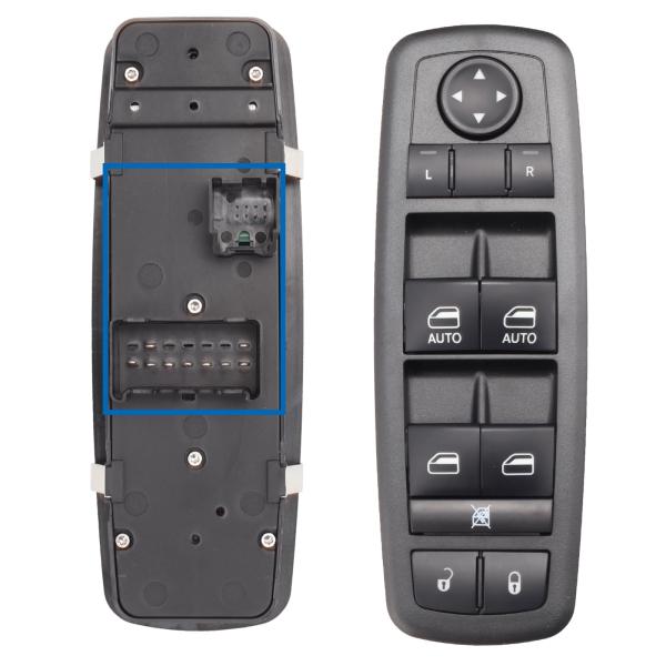 【並行輸入品】SHERXIBO 運転席側パワーウィンドウスイッチ 2014 17 チェロキー対応 交...