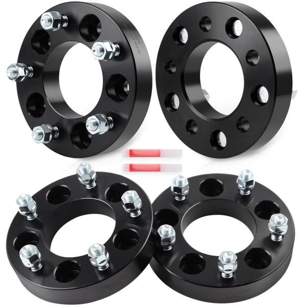 【並行輸入品】 QUALINSIST 4pcs 1.25" 5x5 to 5x135 Wheel A...