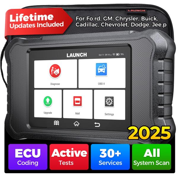【並行輸入品】LAUNCH X431 Creader Elite 2.0 FGC OBD2スキャナー...