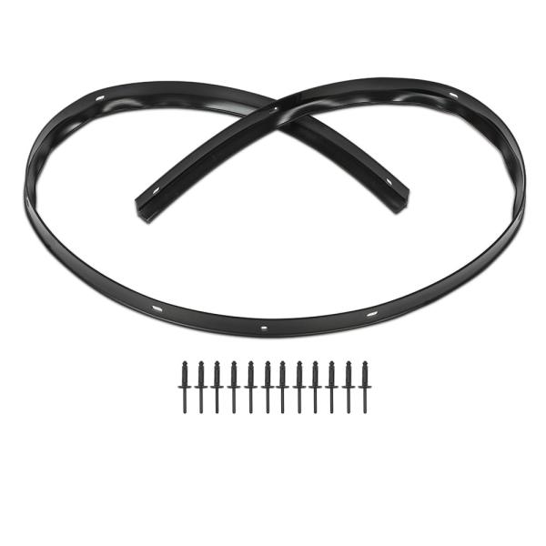 【並行輸入品】 CHEDA Hood Fascia Front Bumper Seal &amp; Rive...