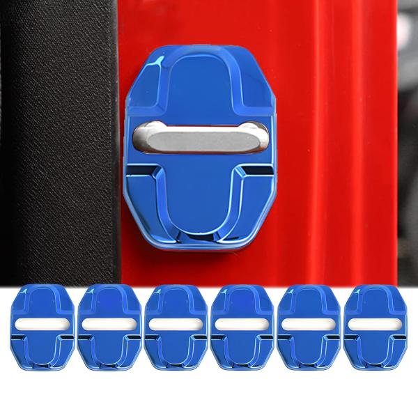 【並行輸入品】 YJMOTOR Door Lock Covers Protection Trim f...
