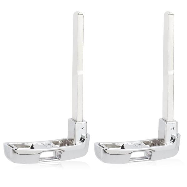 【並行輸入品】Yewong 2ピース ノーカット ブランク 緊急挿入キーブレード ランドローバー 2...