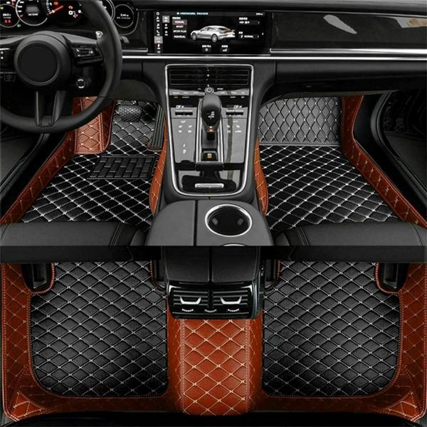 【並行輸入品】 Protection Non Slip Leather Floor Liners C...