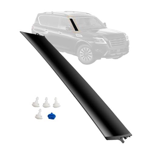 【並行輸入品】フロントガラストリムモールディングA ピラー、助手席。 A Pillar Trim M...