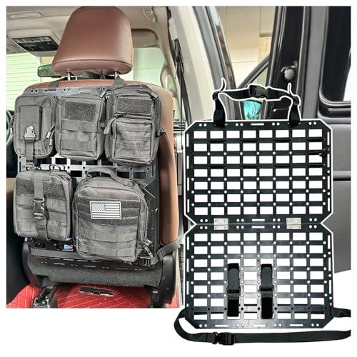 【並行輸入品】Yawayda 硬質モールパネルシートバックオーガナイザー 自動車ガンラック ライフル...