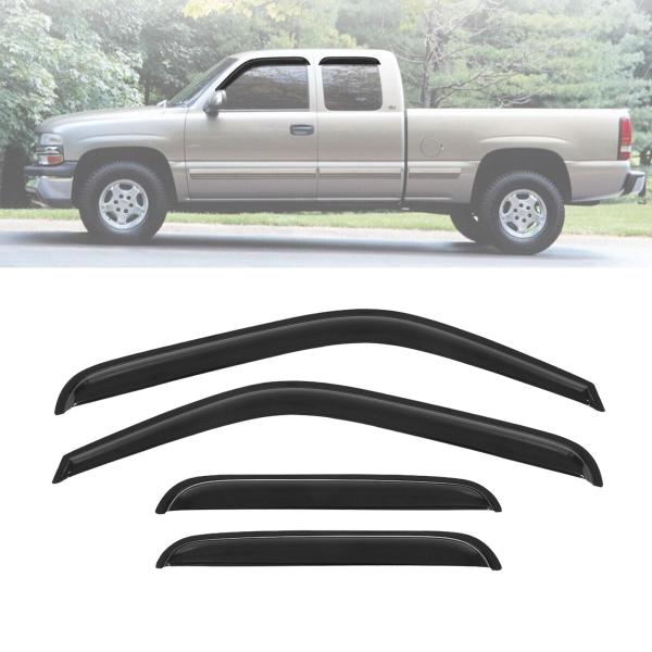 【並行輸入品】 JUEDIMA Window Visor Rain Guard Deflector ...