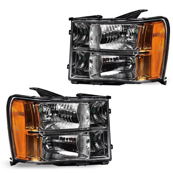 【並行輸入品】 LQI Headlights Assembly Compatible with GM...