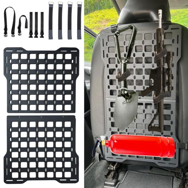 【並行輸入品】金属製硬質モールパネル 車両用   合金トラックマウントラック タクティカルシートバッ...