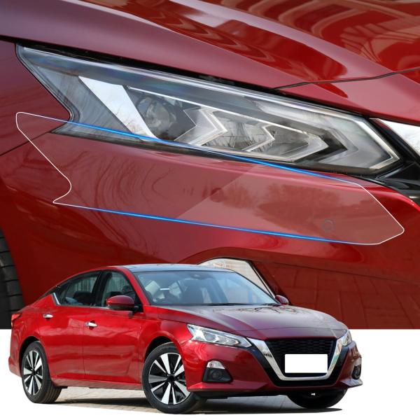 【並行輸入品】 LUNQIN Car Headlight Protection Film for N...
