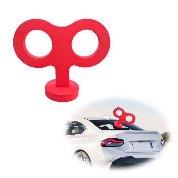 【並行輸入品】Gasedin カーワインドアップキーステッカー、面白い3Dステッカー巻き上げローリン...