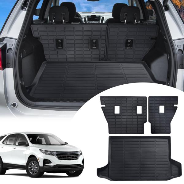 【並行輸入品】ZQULOYO カーゴライナー 背もたれマット シボレーエクイノックス&amp;GMCテレイン...