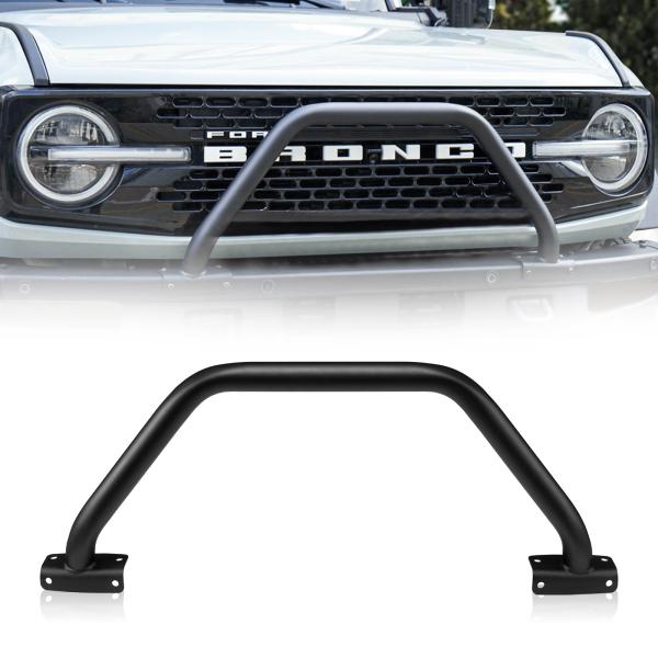 【並行輸入品】FieryRed フロントバンパーブルバー Ford Bronco アクセサリー 20...