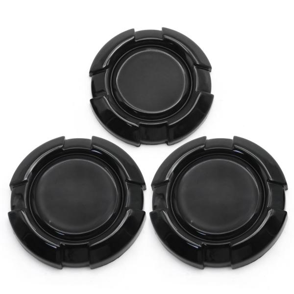 【並行輸入品】Newnessai 3パック 光沢のあるブラック 車の外装ドアキージャックカバー、ジー...