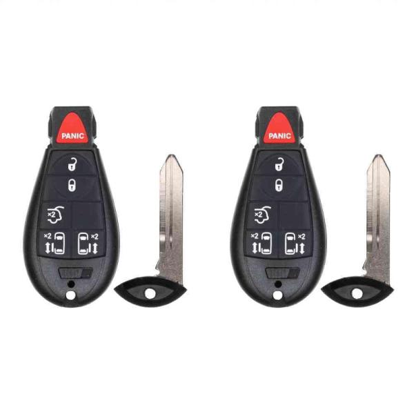 【並行輸入品】 Key Fob Eye4Techs Replacement for Chrysler...