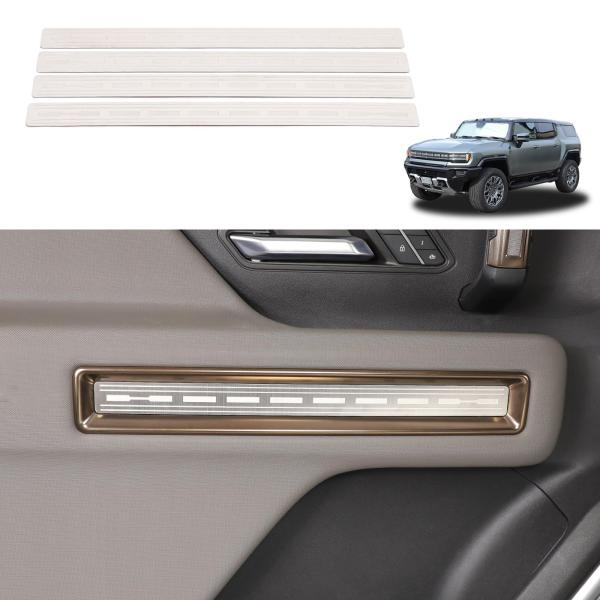 【並行輸入品】 for Hummer EV Accessories Car Inner Door P...