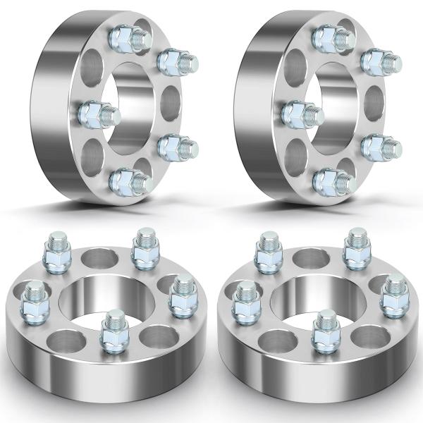 【並行輸入品】 LSAILON 4Pcs 1.5" Wheel Spacers 5x4.5 Stud...
