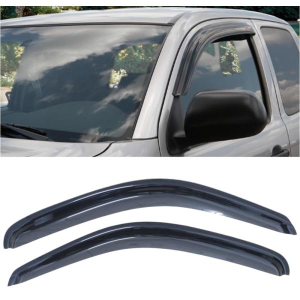 【並行輸入品】 JDICY 2pcs Sun Rain Guard Trim Door Window...