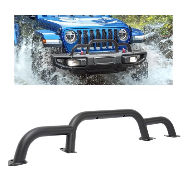 【並行輸入品】HECASA フロントブラシガード 2018 2024 Wrangler JL Gla...